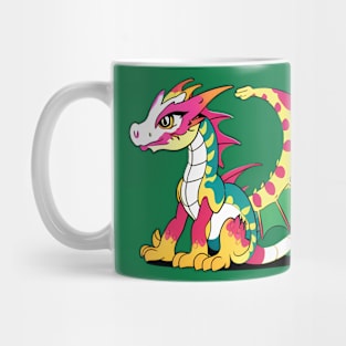 Cute Colorful Dragon Mug